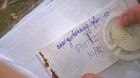 Sub Pietrele Mariei - Muntii Macinului Logbook-ul gasit in cutie macin pietrele mariei logbook